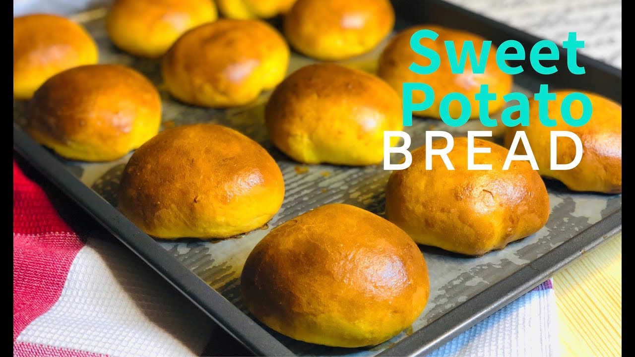 Sweet potato bread|Dinner rolls|Kamote bread|how to make|easy step by step recipe
