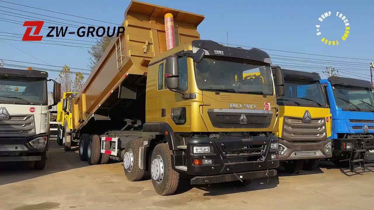 #sinotruk  #howo TX430 8&times;4 #dumptruck #tippertruck rtruck for #nigeria #ghana #tanzania