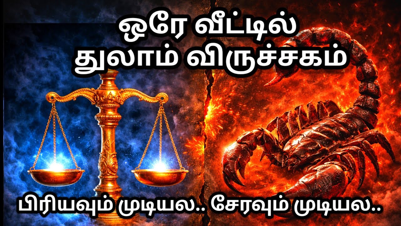 🔥"துலாம்-விருச்சிகம்: பிரியவும் முடியல.. சேரவும் முடியல.. ஏன் இந்த இழுபறி? இதை மாற்று  ரகசியம்.. 