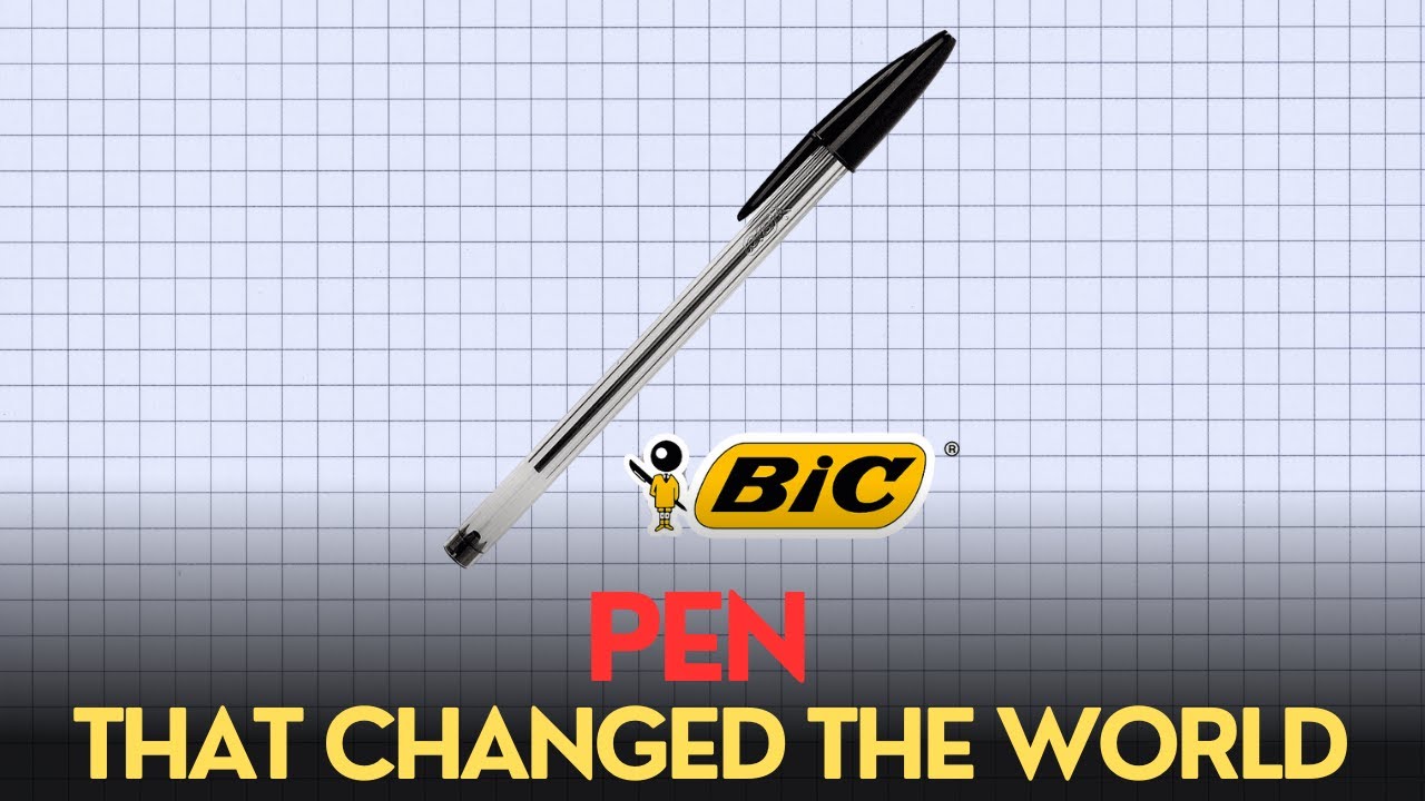 How the Bic Cristal Pen Revolutionized Writing | Pen of the Century