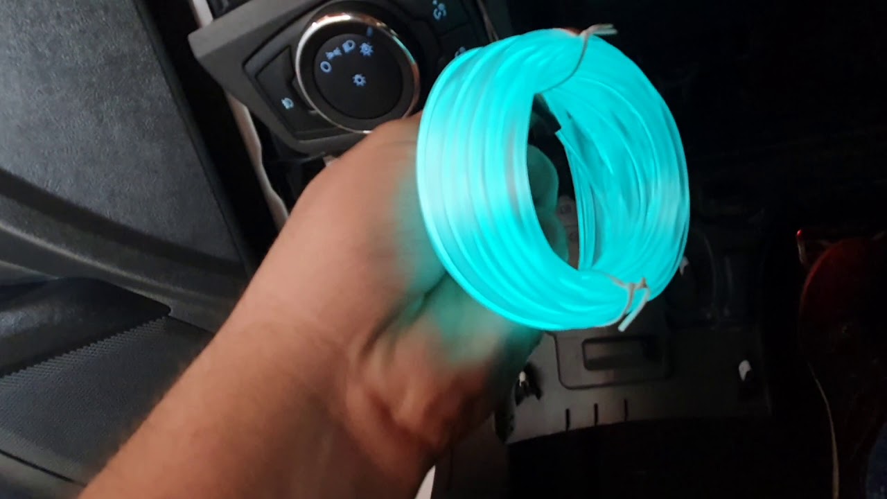 Instalação fita de neon Ford Fusion.