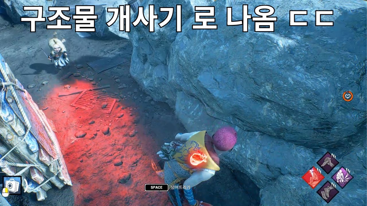 [데바데] 구조물 이 맛있게 뜬 상황 에서의 처키 어그로