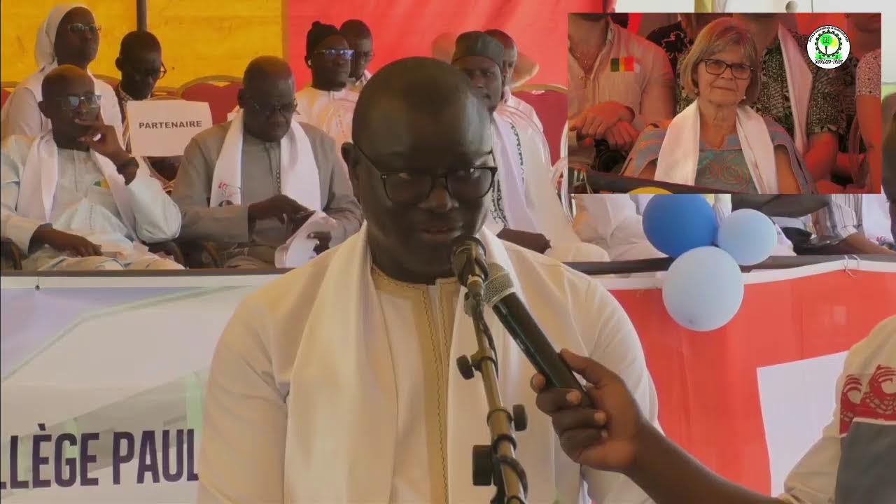 INAUGURATION DES NOUVEAUX LOCAUX DU COLLÈGE PAUL VI DE DIOURBEL