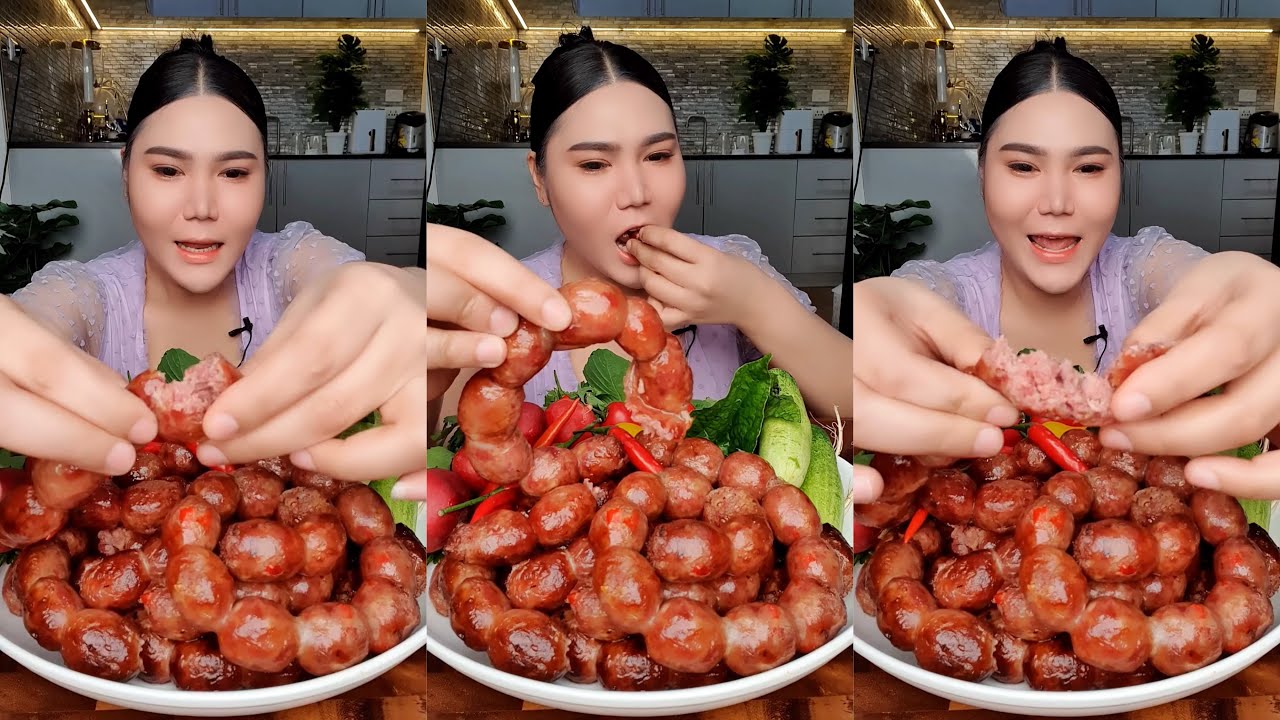 แหนมไส้กรอกสูตรพริก และ ไม่พริก | ไอซ์ซี่ กินยั่ว