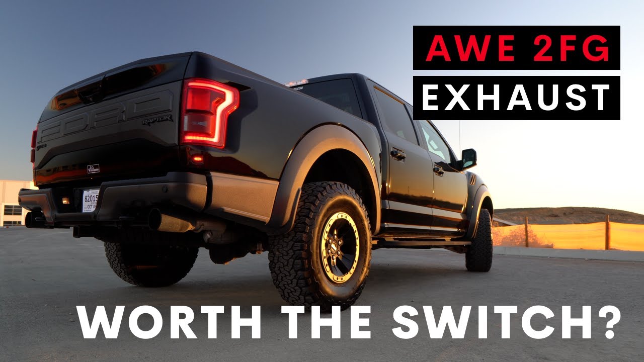 AWE 2FG Exhaust - 2018 Ford Raptor