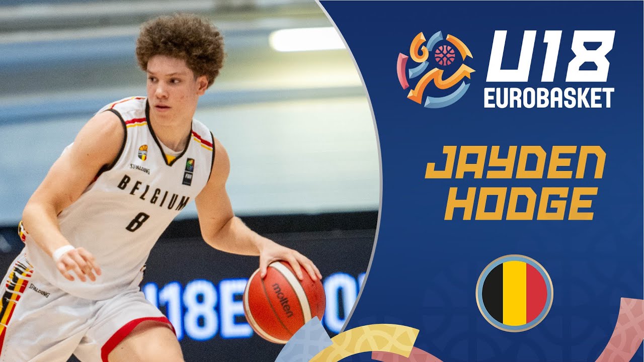 Jayden Hodge 🇧🇪 | Player Highlights | FIBA U18 EuroBasket 2024