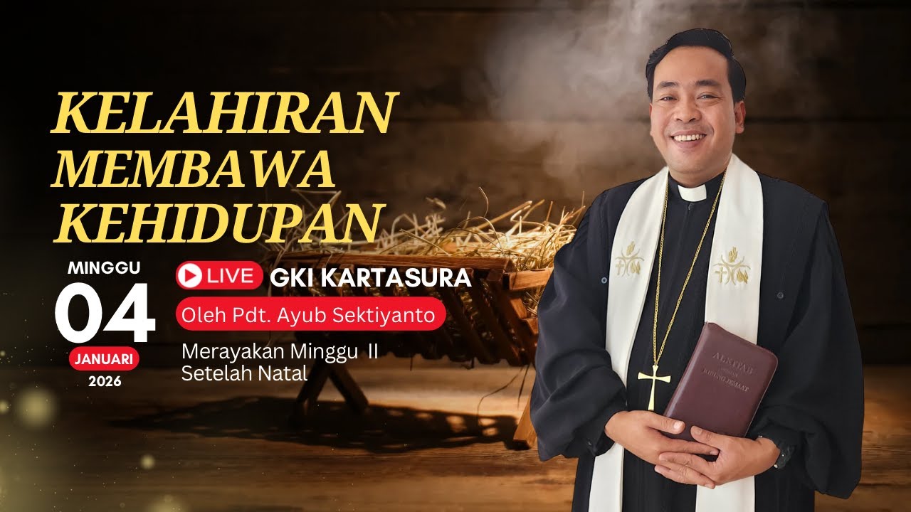 Ibadah Live Streaming Minggu, 4 Januari 2026 | 09.00