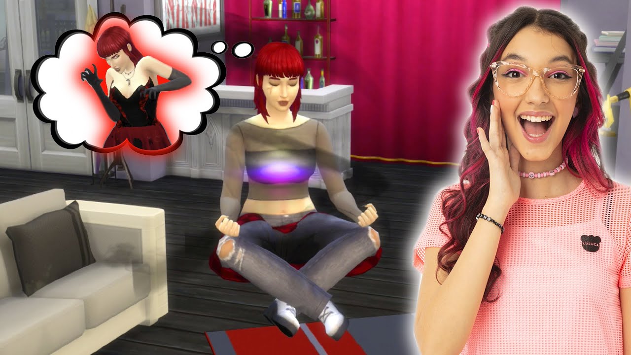 THE SIMS 4 - A ROTINA DE UMA VAMPIRA DESAJEITADA (The Sims 4) | Luluca Games