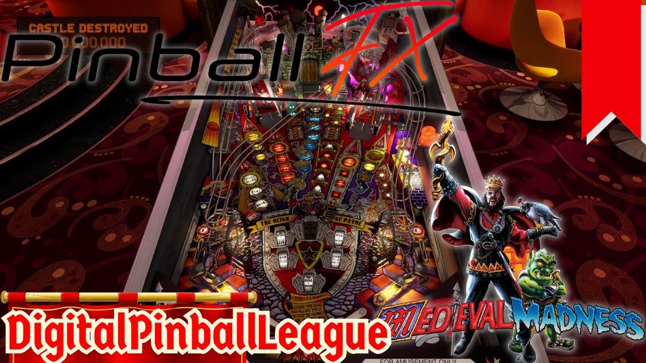 Pinball FX DigitalPinballLeague Tournament | Medieval Madness (PC)