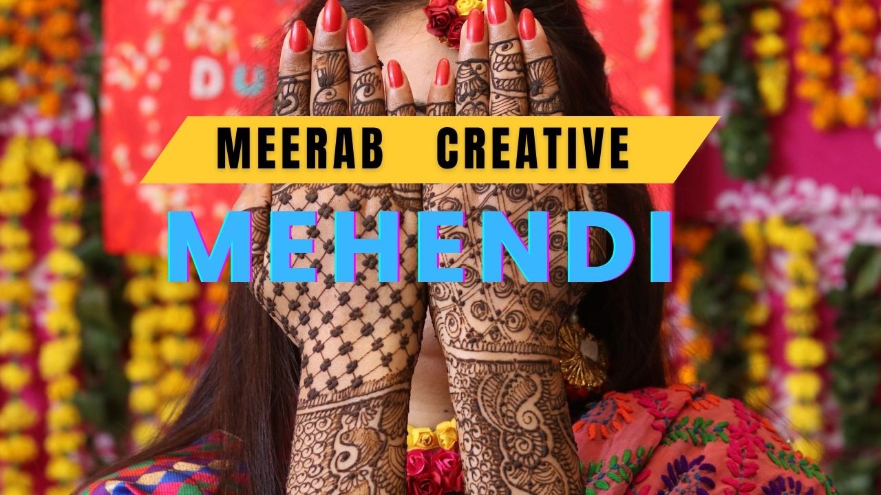 Latest Aesthetic Back Hand Mehndi Design | Simple & Stylish Mehendi Design | Meerab Creative Mehendi