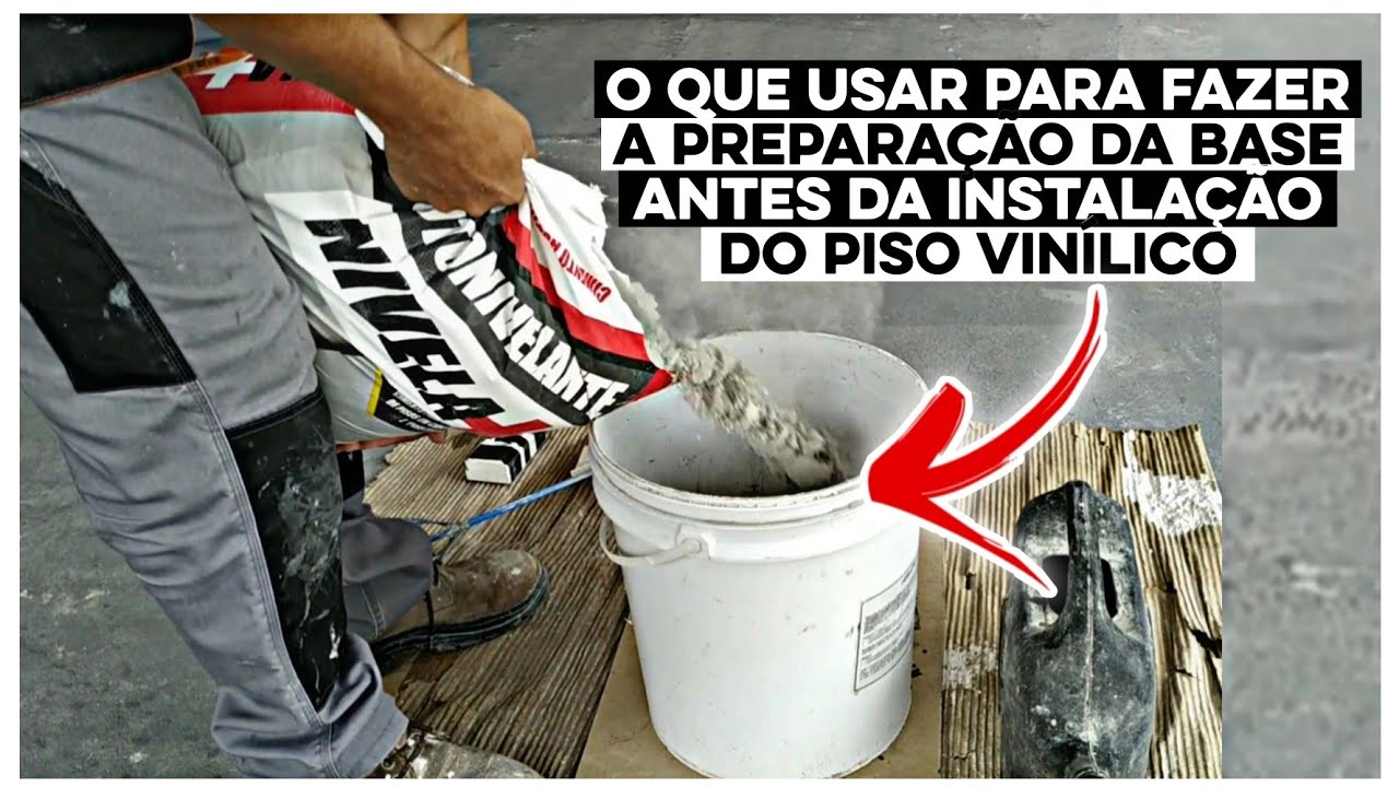 Primer e Massa Autonivelante! Preparação da base para instalação do Piso Vinílico