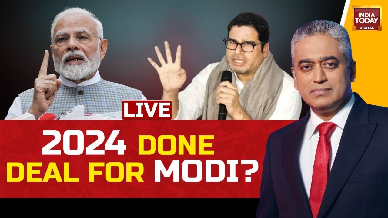Prashant Kishor With Rajdeep Sardesai LIVE | Prashant Kishor On Elections 2024 | INDIA TODAY LIVE
