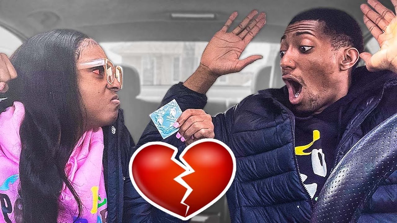 USED CONDOM PRANK ON GIRLFRIEND!! | Kyree & Mariah