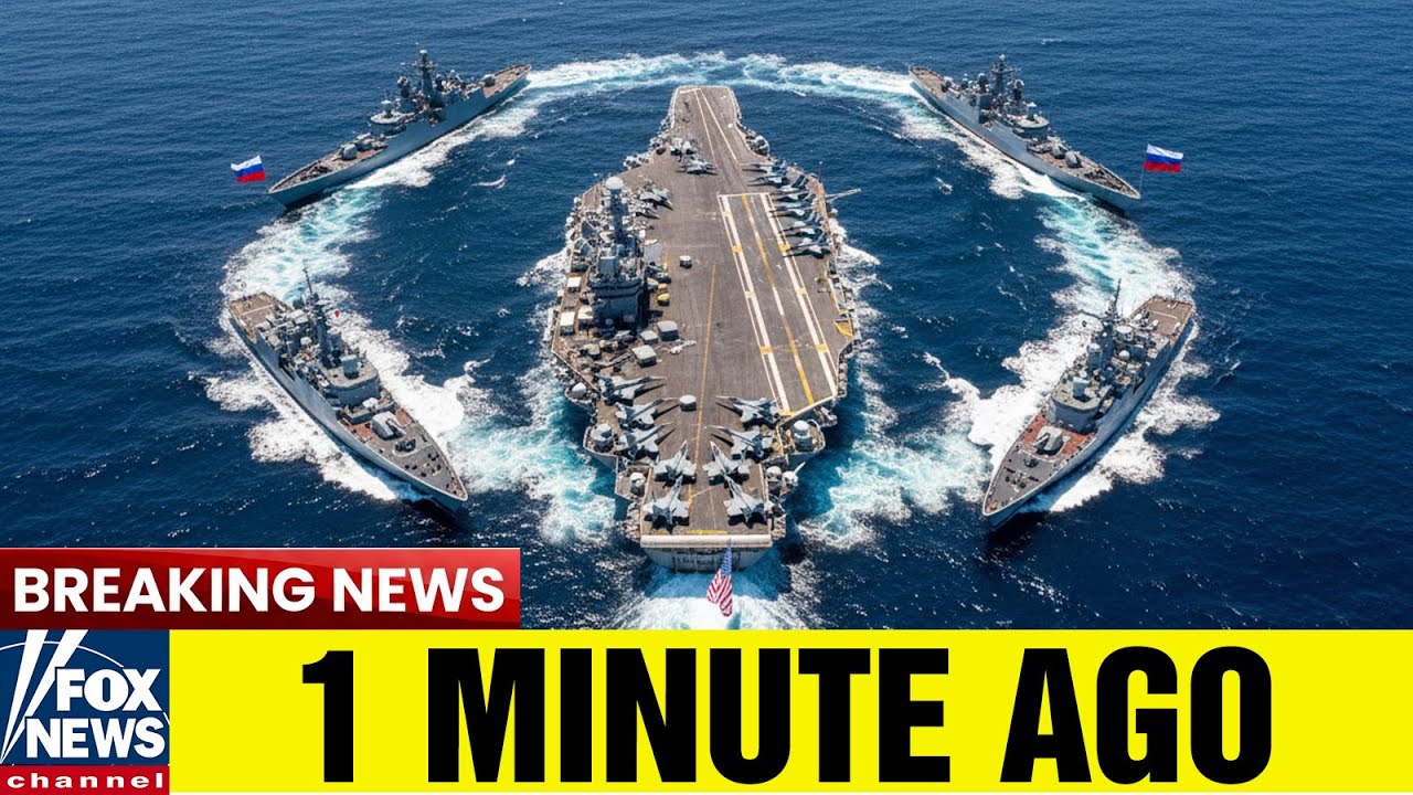 3 Russian Warships Try to Stop a U.S. Aircraft Carrier — Then THIS Happened…