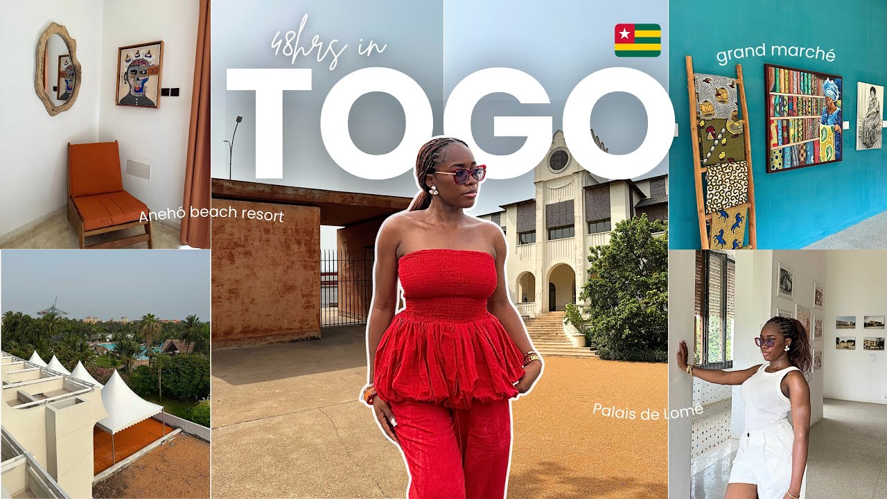 Travel Vlog | Spend 48hrs With Me in Togo - Lomé & Aného 🇹🇬