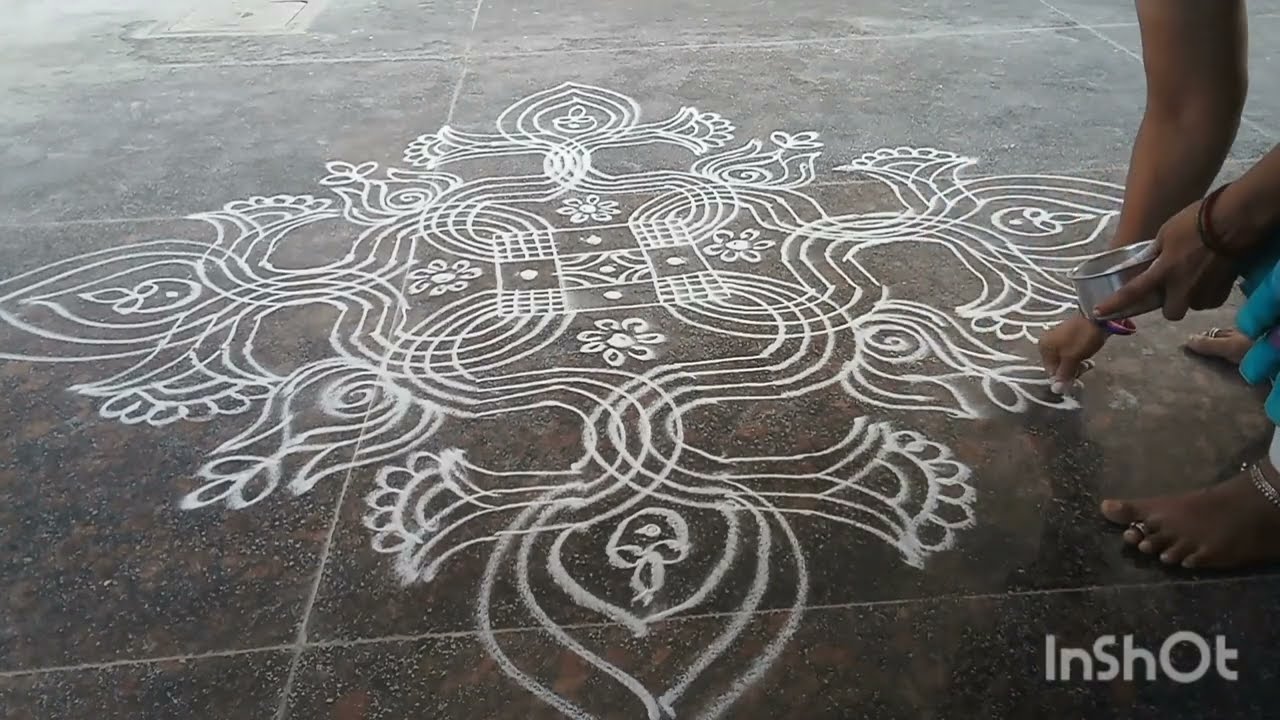 29 December 2025.Dhanurmasam.muggulu#geethalamuggulu#padi.kolam#festivalrangoli#easyrangoli