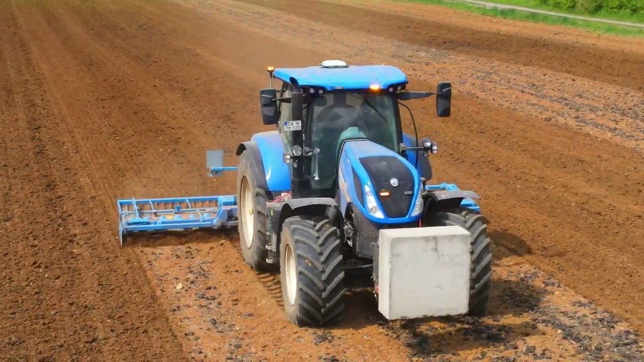 Saatbettbereitung 2022// New Holland T7.230//Lemken Zirkon 12