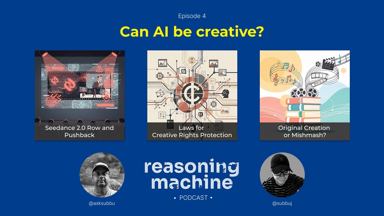 Can AI be creative? | Reasoning Machine Podcast Episode 4