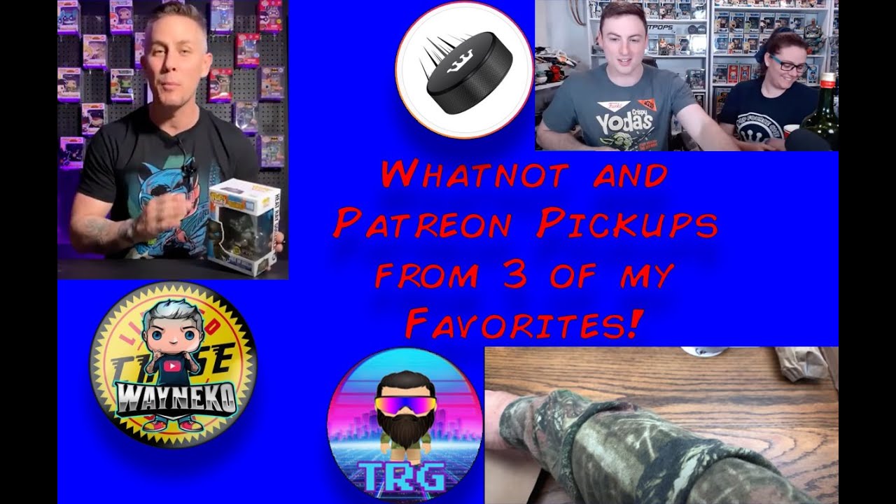 Some HOT Funko Pickups from WayneKo, TRG and Slapshot Pops