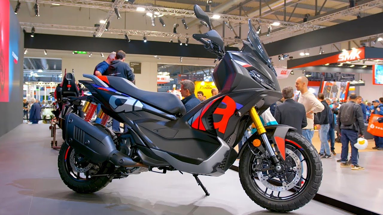 Новый Aprilia SR GT 400 2026 года — лучший практичный кроссовер-скутер
