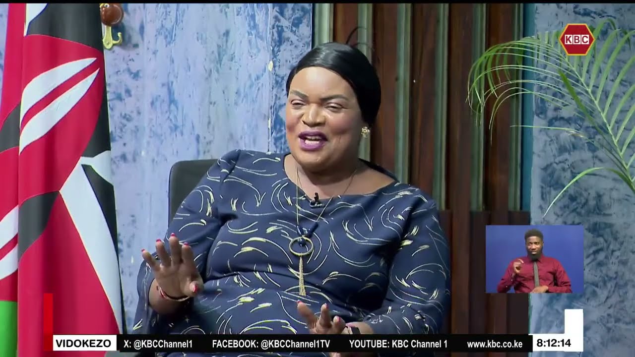 Isaac Mwaura hosts Public Service PS Dr.Jane Kere Imbunya