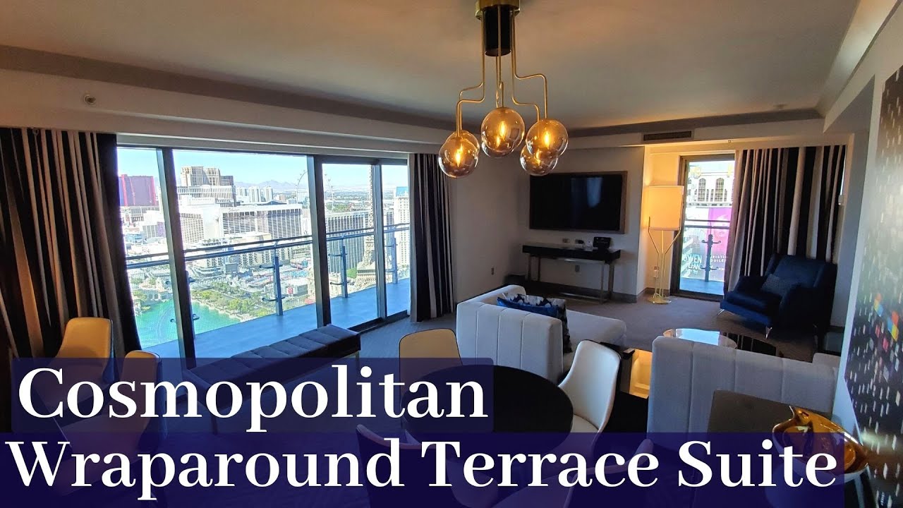 Cosmopolitan Las Vegas - Wraparound Terrace Suite | Fountain View