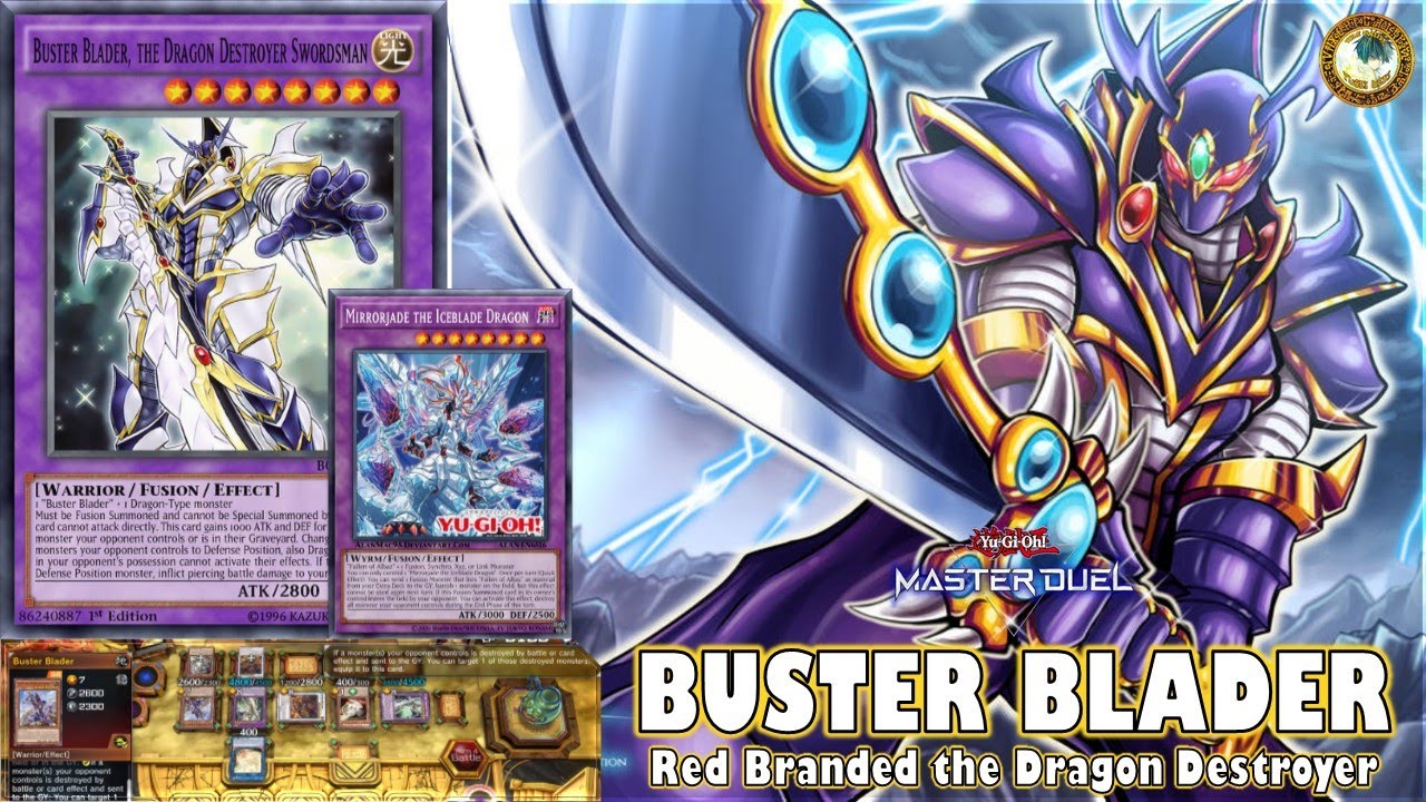 Buster Blader Red-Eyes Deck w/ NEW Branded the Dragon Destroyer ⚔️Swordsman [Yu-Gi-Oh! MASTER DUEL]