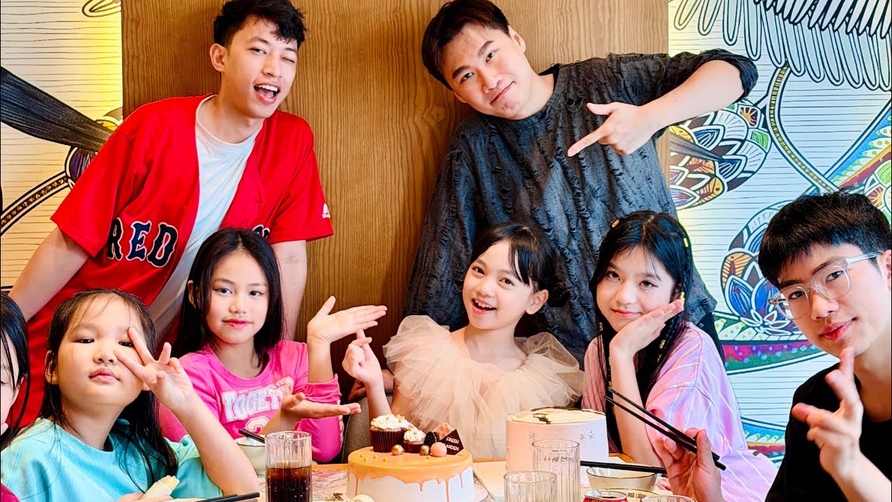 Happy moments celebrating my birthday with KiddyCrew 🥳Follow Vy's Youtube / #lengocvy #viral #dance