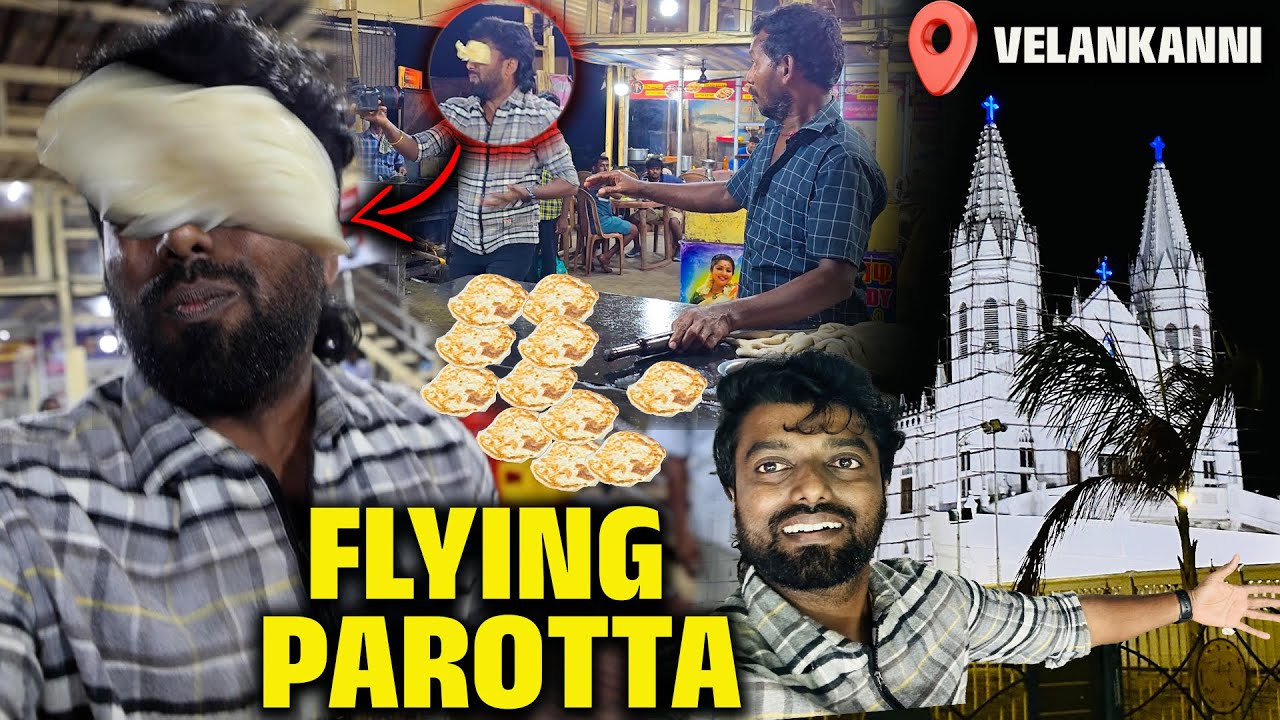 FLYING PAROTTA Accident 🤕 Velankanni Vlog !!