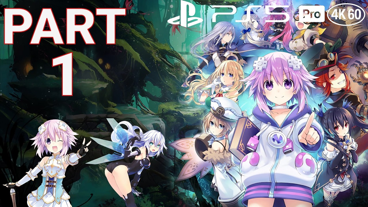 Super Neptunia RPG Playthrough [PS5 Pro 4K 60FPS] PART 1 - No Commentary