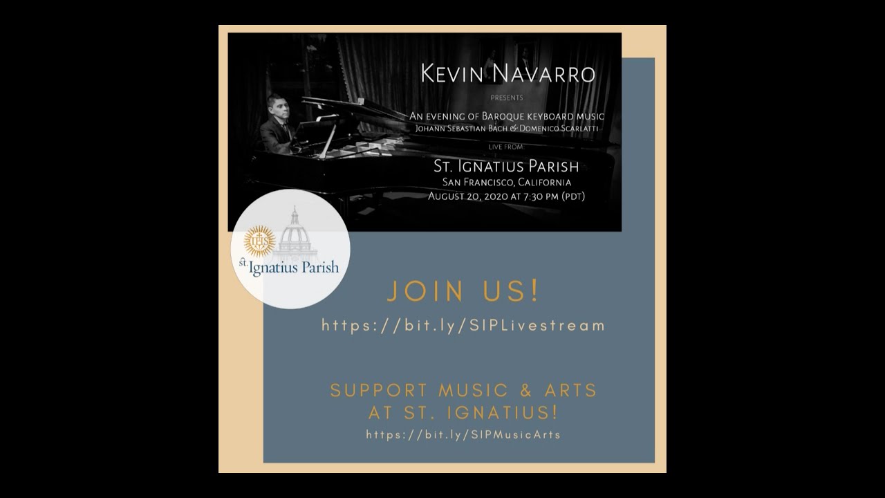 Scarlatti and Bach: An Evening of Baroque Keyboard Music | Virtual Virtuoso Concert 8 20 20