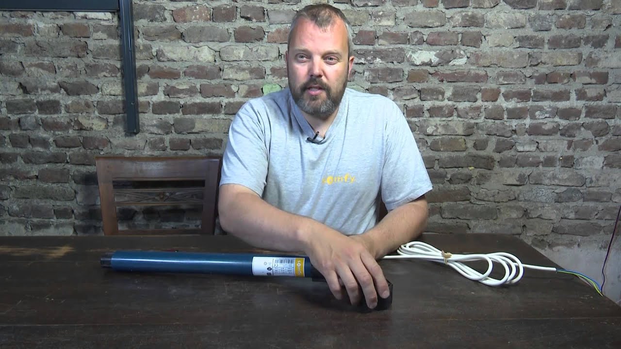 How to place a Somfy crown and driver on a tubular motor (50 series)