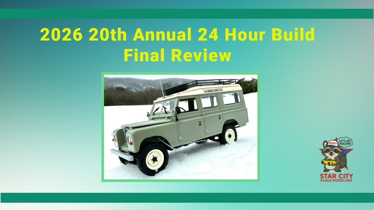IPMS/USA  - Review Video of the Finished model from the 20th Annual 24 Hour Model Build.
