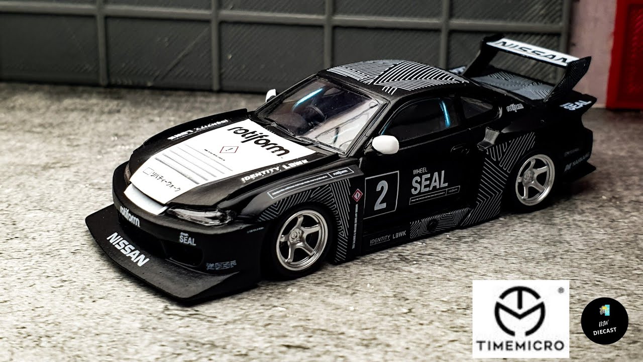 Nissan Silvia S15 LBWK Auto Finesse Rotiform Black by Time Micro | UNBOXING and REVIEW