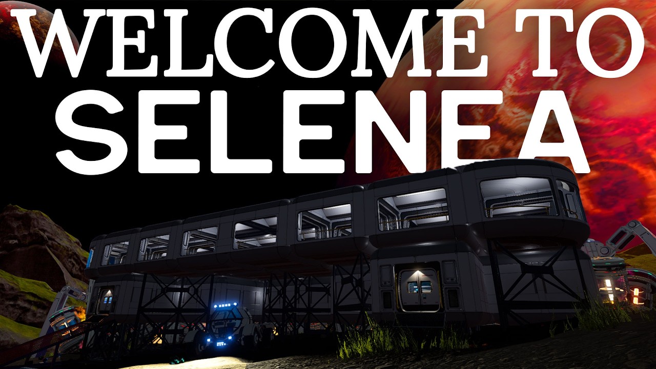 Landing On Our First Moon! - Planet Crafter E15