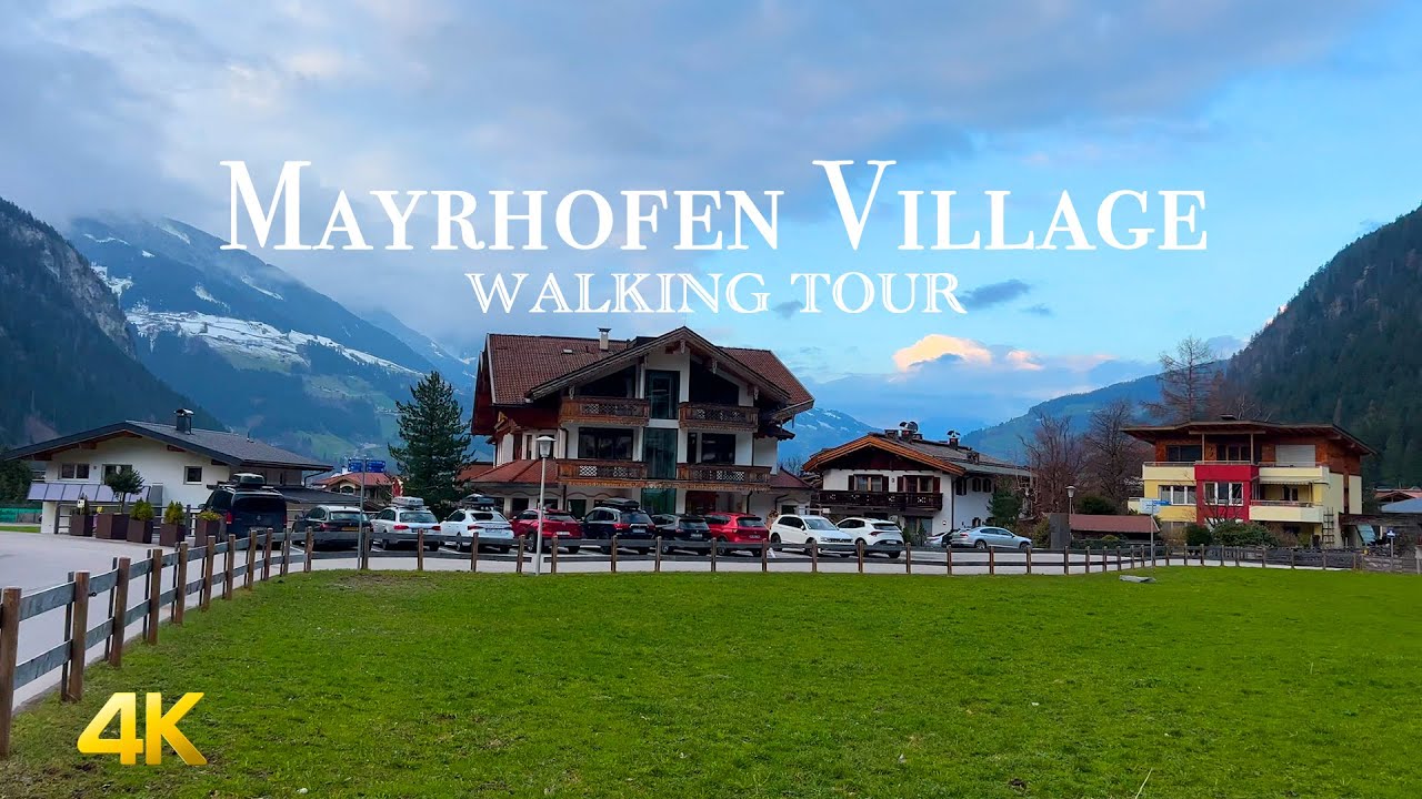 Mayrhofen Village Part-2 | The Austrian Alps | Walking Tour 🇦🇹 4K