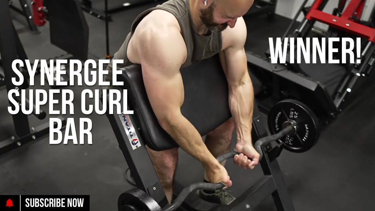 SYNERGEE Super Curl Bar | Доступный EZ Curl Bar