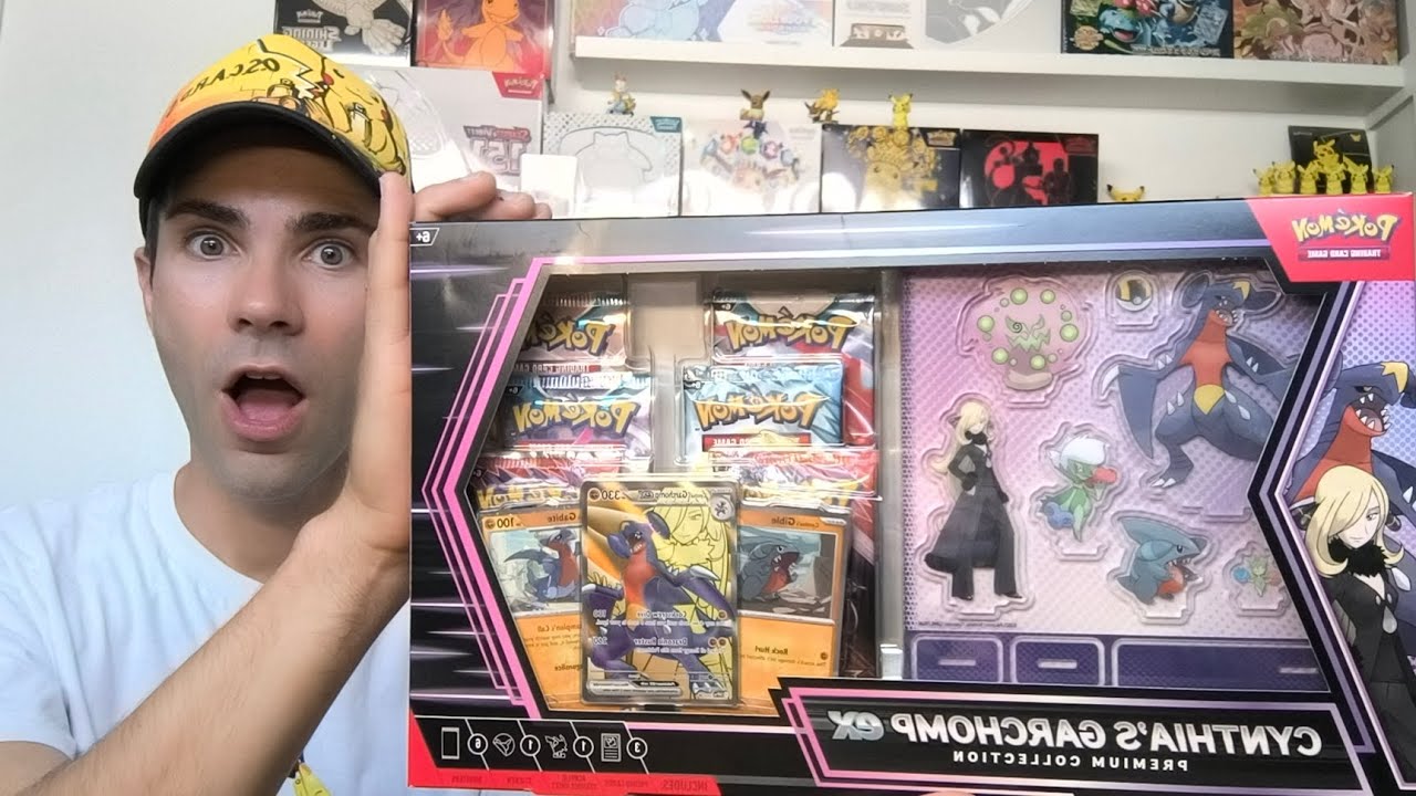 APRIAMO INSIEME LA PREMIUM COLLECTION DI GARCHOMP EX DI CAMILLA (CYNTHIA'S GARCHOMP) #pokemon