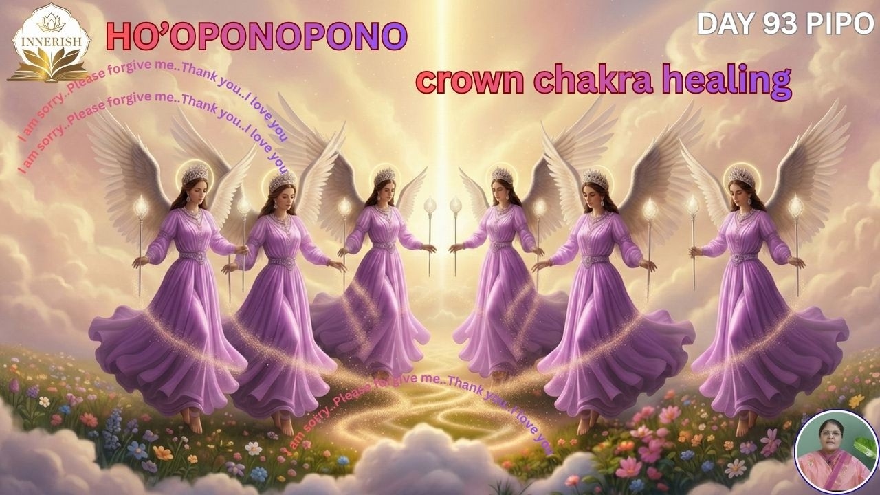 DAY 93 PIPO  Ho’oponopono for Crown Chakra | Divine Peace & Higher Consciousness