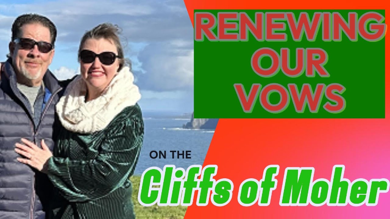 Join us as we renew our vows on the Cliffs of Moher