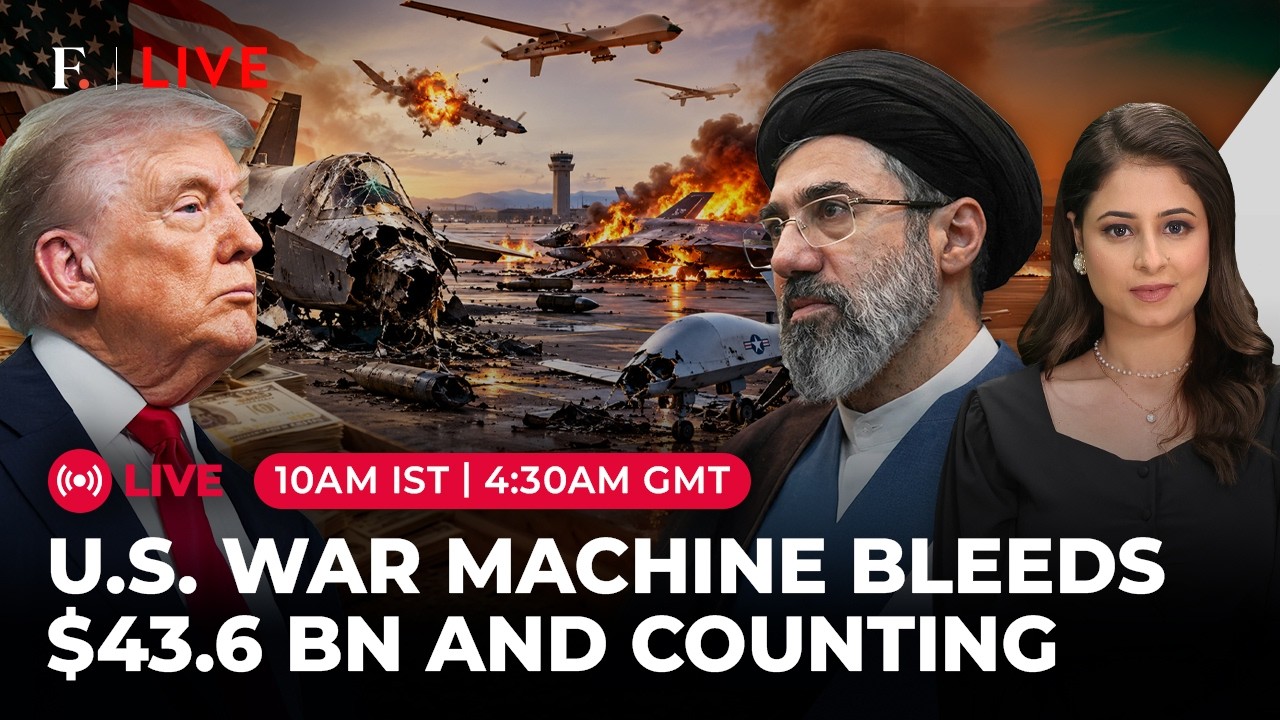 LIVE | 81 US Aircraft Hit, $43.6 Billion War Bill: Is Iran Draining America? | Firstpost Live