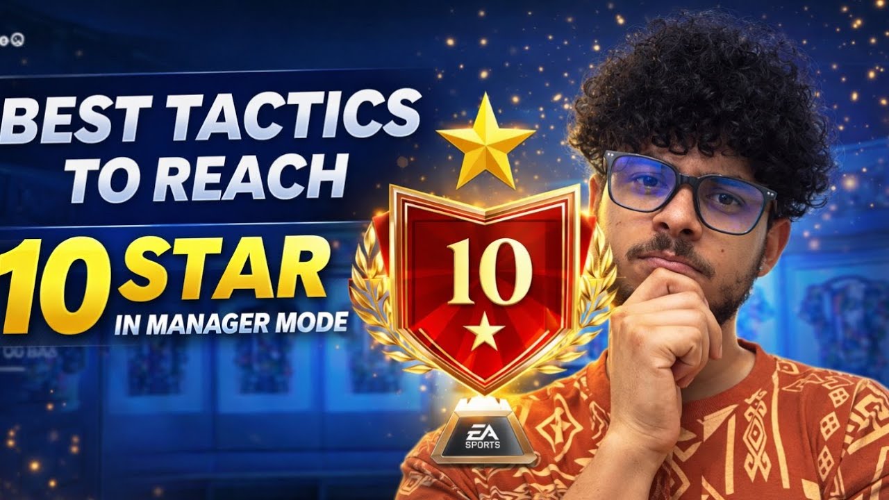 10 STAR IS TOO EASY !! MANAGER MODE BEST TACTICS 😱 FC MOBILE