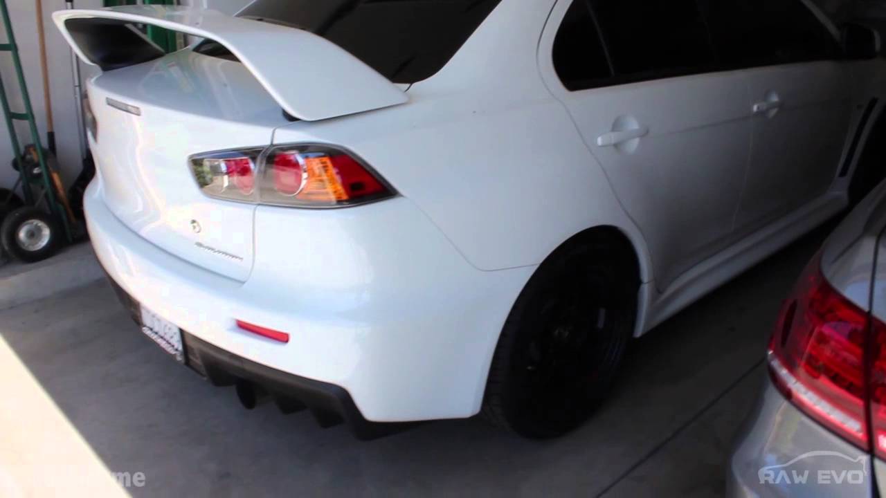 EVO X Vandalism