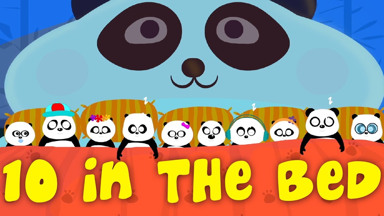 Ten In The Bed | Nursery Rhymes | Kids Rhymes | Children Song