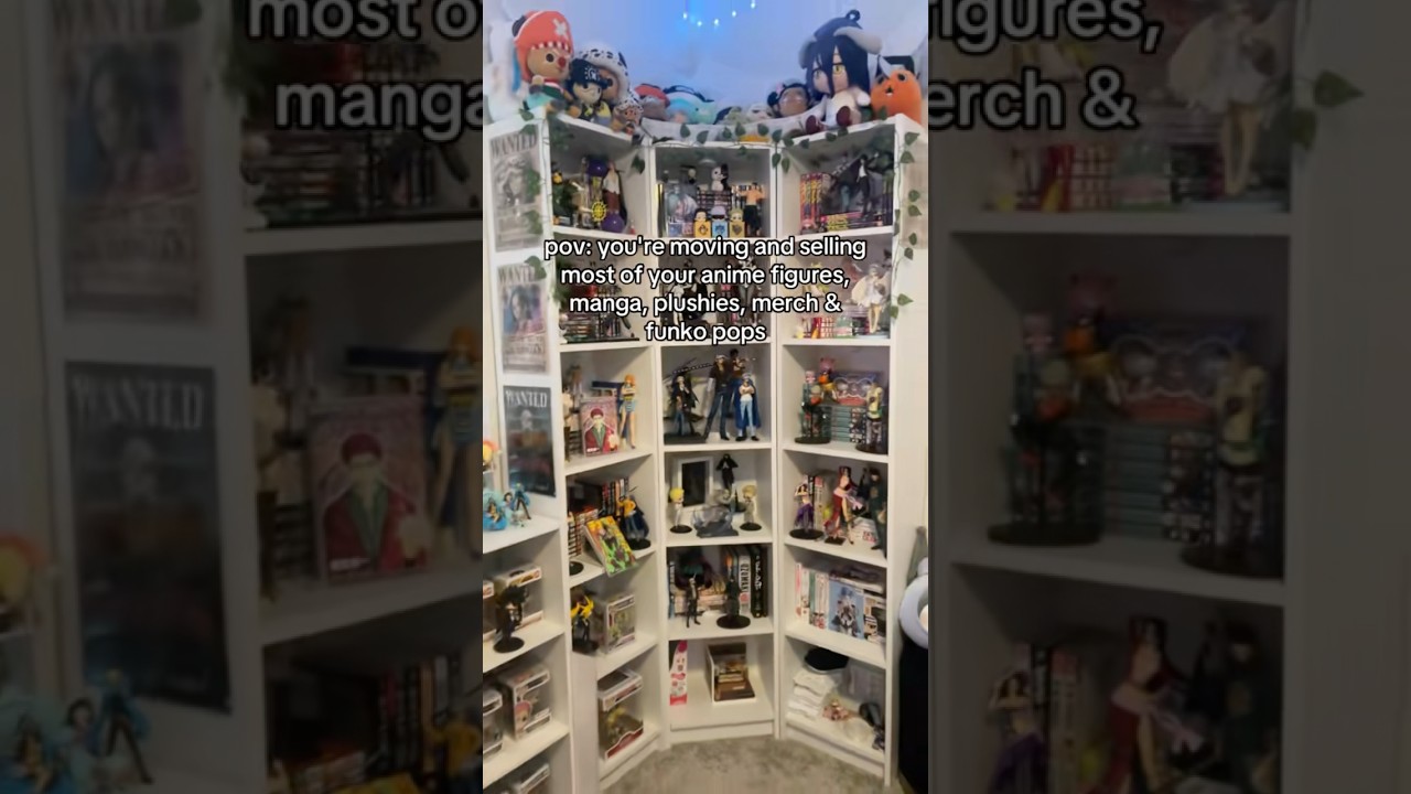 if you need anime figures & manga 👀  #mangacollection #animefigures