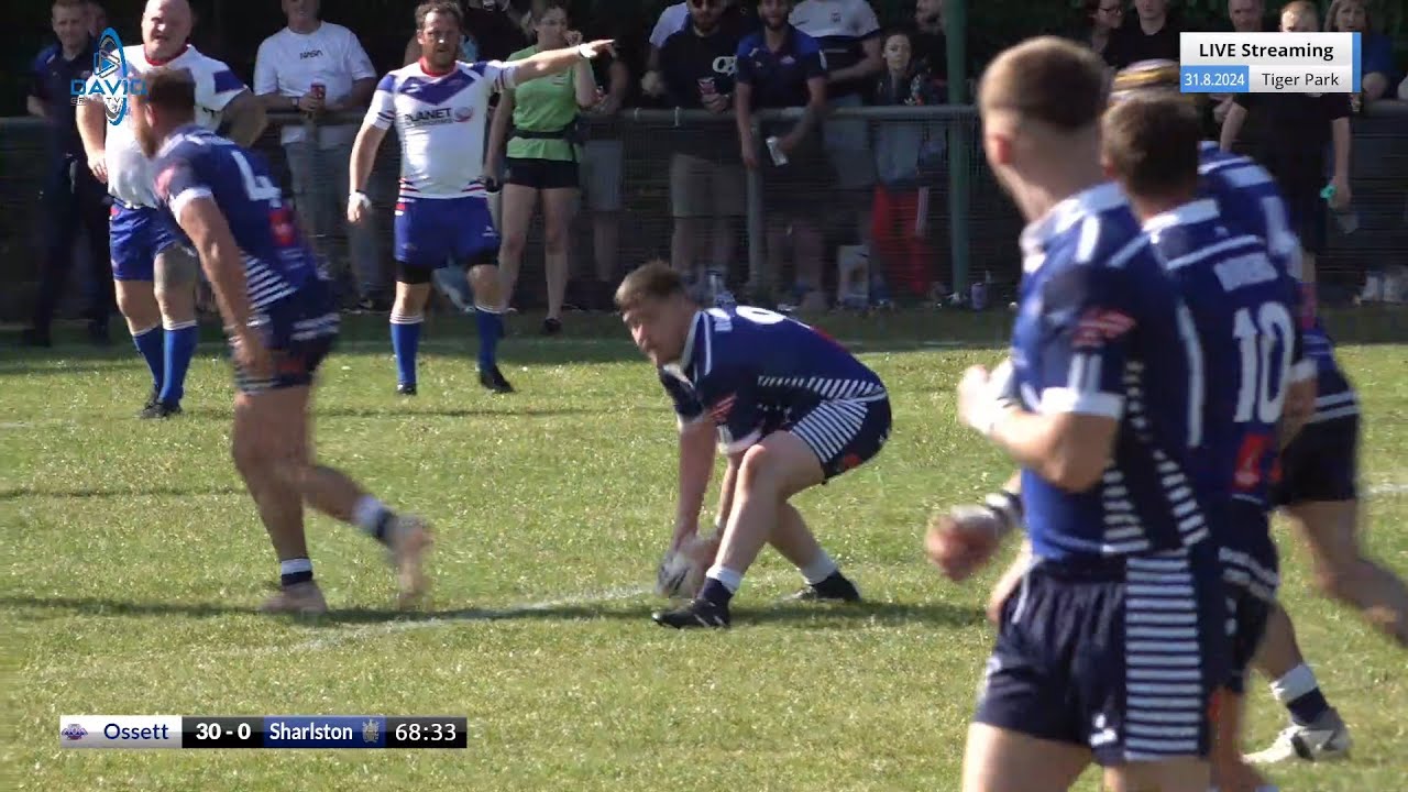 LIVE - Ossett Trinity Tigers V Sharlston Rovers.