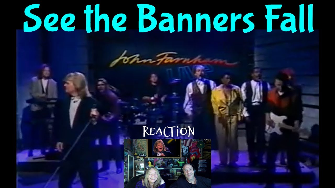 Reaction - John Farnham - See The Banners Fall - Steve Vizard Show | Angie & Rollen Green