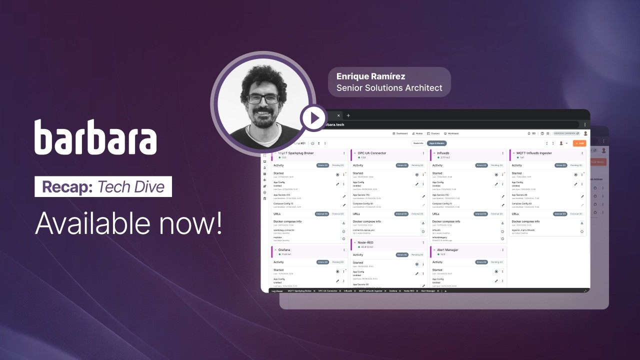 Barbara Tech Dive - February 2026 Edition: Unified Namespaces and more