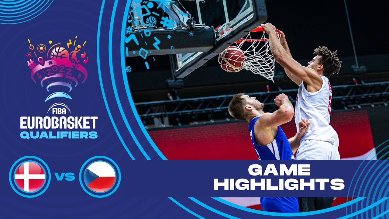Denmark - Czech Republic | Highlights - FIBA EuroBasket 2022 Qualifiers