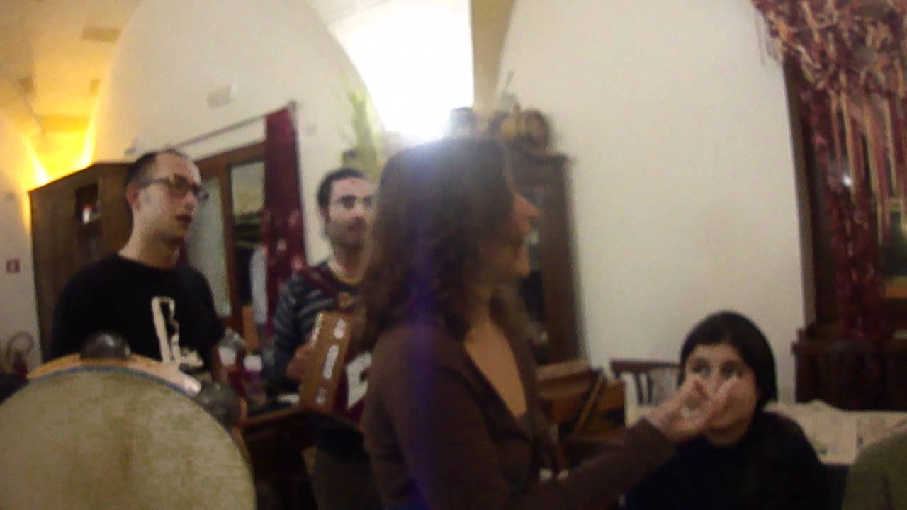enza magnolo alla trattoria la botte  giurdignano 2012